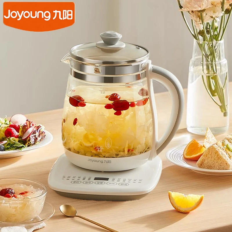 JOYOUNG-Bouilloire Électrique Multifonction de 1,5 L, 800W, Pot à Thé et Soupe à Chauffage Rapide, P