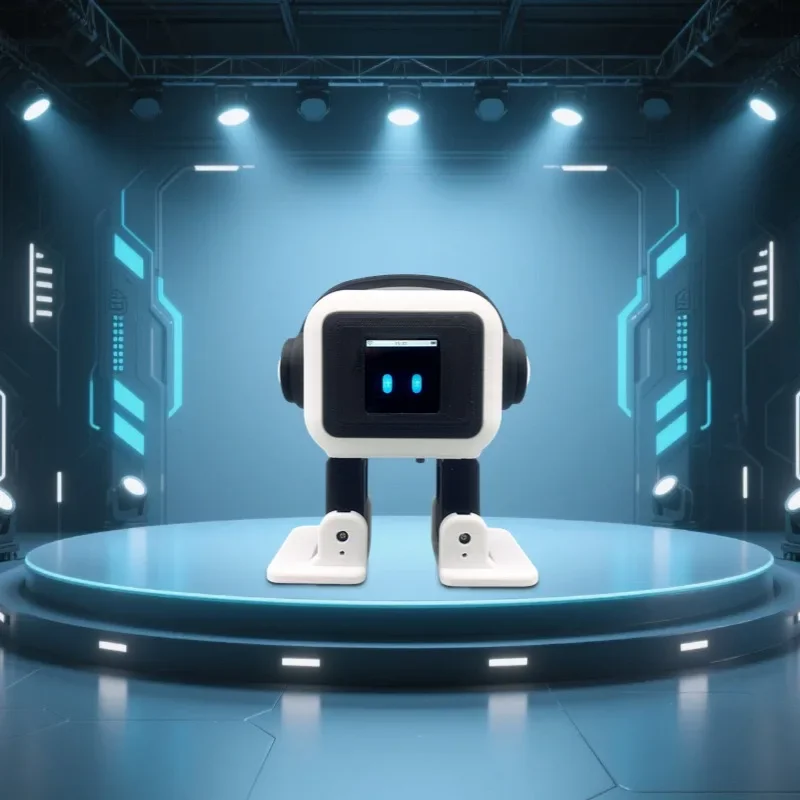 Robot intelligent EMO AI 2025 - Commande vocale, reconnaissance faciale et automatisation domestique