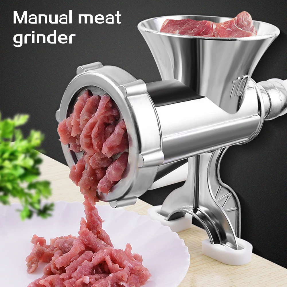 Hachoir à viande manuel pour saucisses faites maison, hamburger fait maison, petit hachoir à viande,