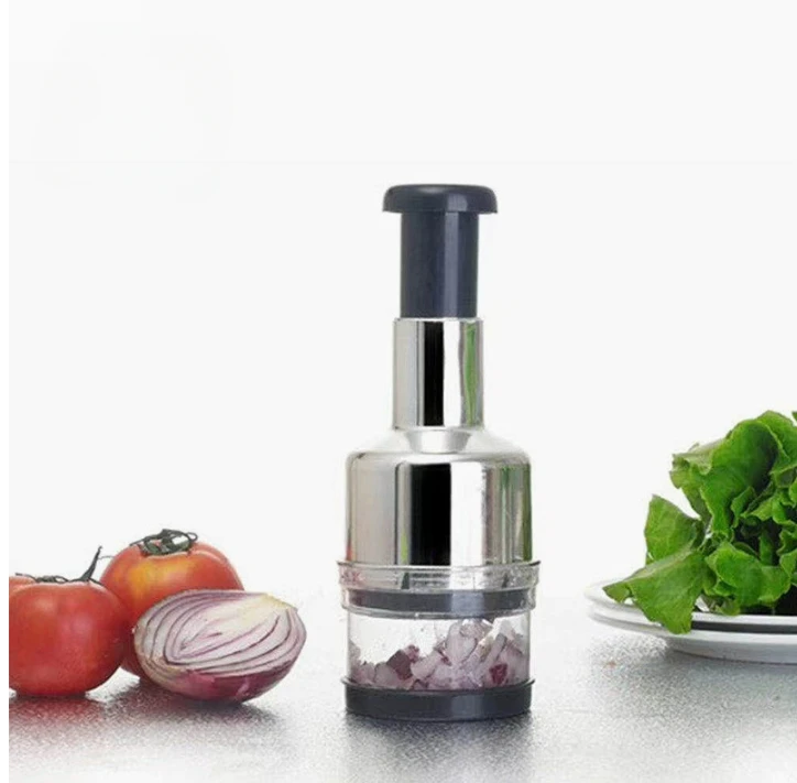 Broyeur manuel d'ail, trancheur portatif de pressage de légumes et d'herbes pour les gadgets de cuis