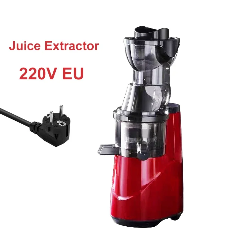 Extracteur de jus de fruits et légumes, 220V, séparation des scories à domicile, gingembre, presse-a