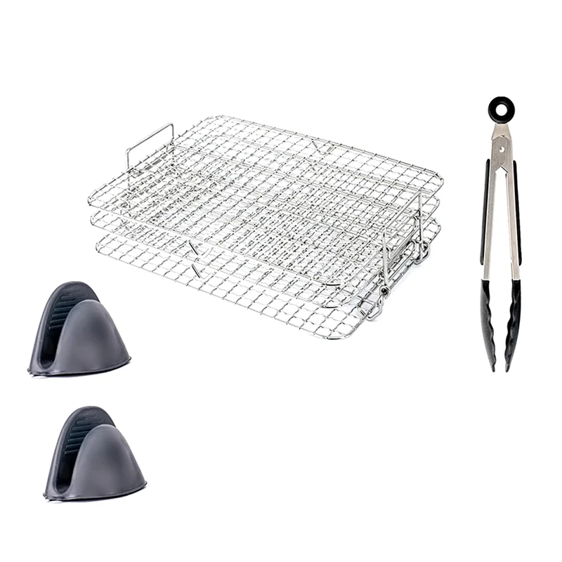 Friteuse à air T1 pour Ninja Foodi Grill XL, déliaison multicouche, accessoires pour friteuse à air