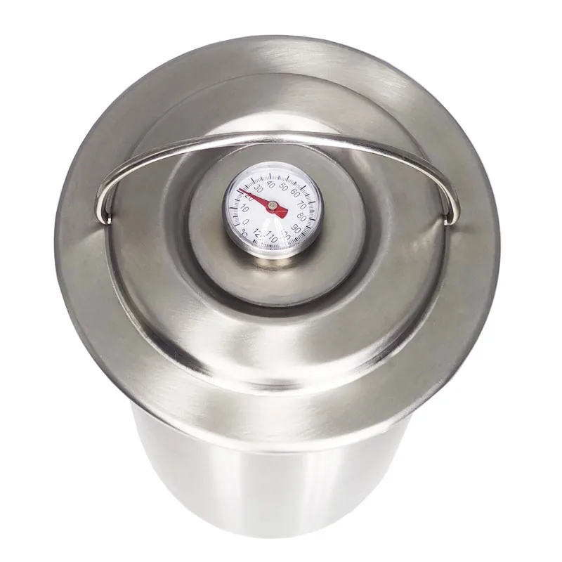 Presse à jambon en acier inoxydable 304, Machine avec thermomètre, outils de cuisine pour viande et