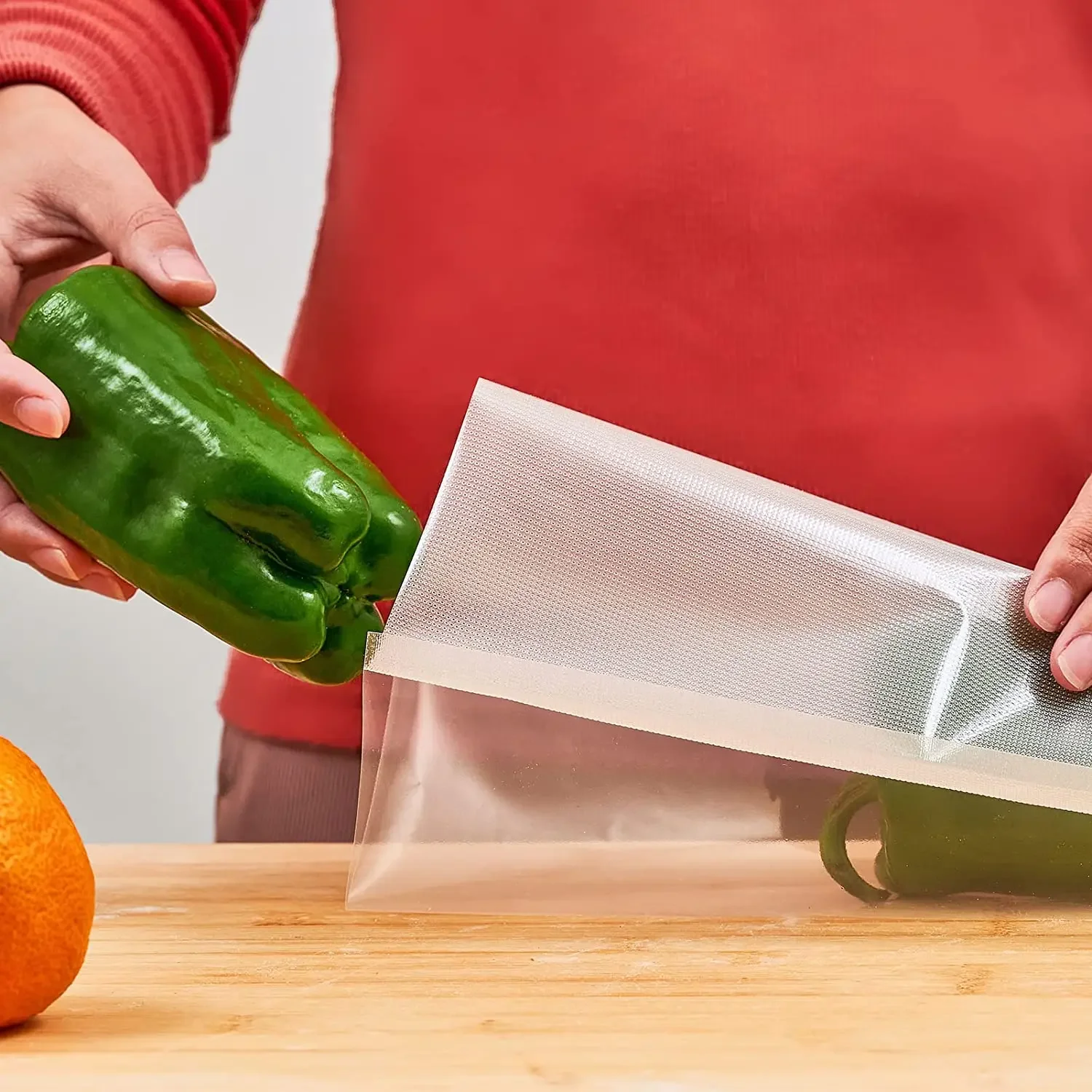 Sacs de scellage sous vide pour conserver les aliments, rouleaux de 12/15/20/25/28/cm, sac d'emballa