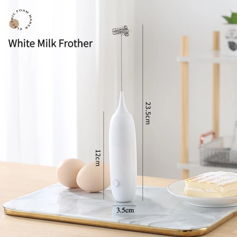 Batteur à œufs automatique, modèle de batterie, outils de fouet de cuisine, pour café et lait mousse