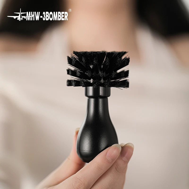 Brosse de nettoyage ABS MHW-3BOMBER, brosse de nettoyage pour panier à café, adaptée aux paniers de