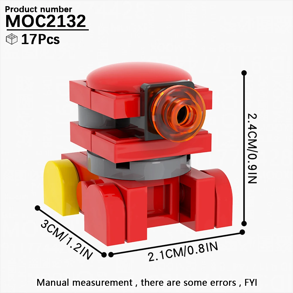MOXXI MOC personnage de film planète guerre créature militaire Robots bricolage modèle bloc de const