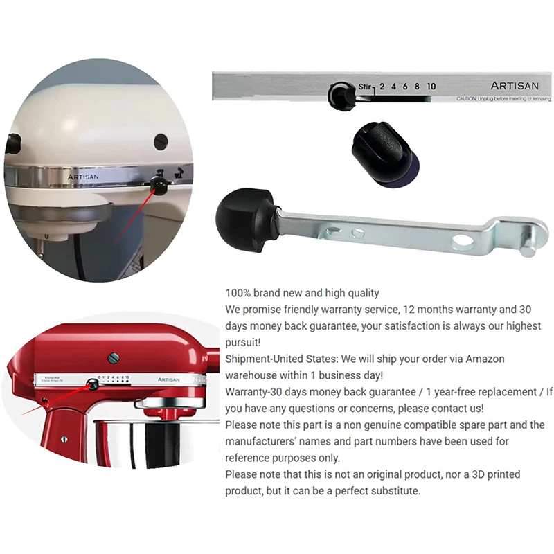 Pour KitchenAid/KitchenAid accessoires K5 K45 KitchenAid accessoires de Machine de cuisson mélangeur