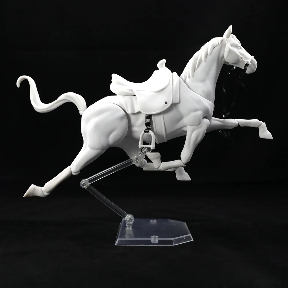 Figurine de cheval créative 1/12, cheval articulé pour statue Figma, modèle de collection, poupée, j