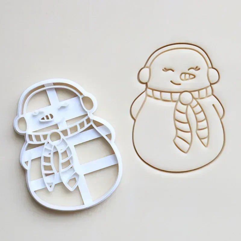 Nouveaux emporte-pièces de noël bonhomme de neige en forme de renne thème de noël moule à biscuits p
