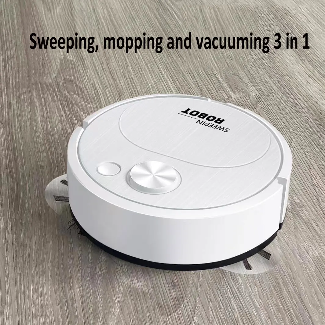Nouveau Robot de balayage USB aspirateur vadrouille 3 en 1 intelligent sans fil 1500Pa traînant nett
