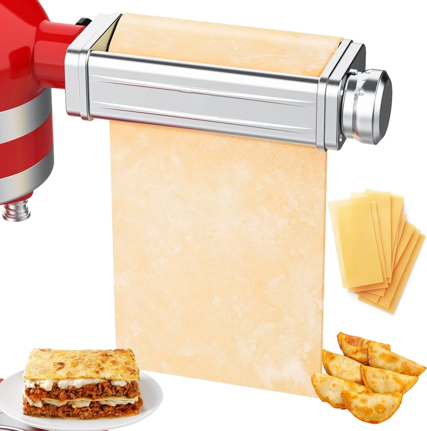Accessoire de rêve de pâtes pour centre commercial KitchenAid, rouleau de feuille de pâtes, coupe-sp