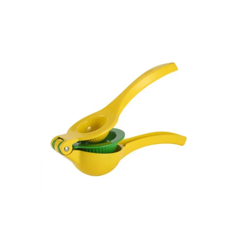 Presse-agrumes manuel portable en métal pour jus frais d'orange, citron et citron vert