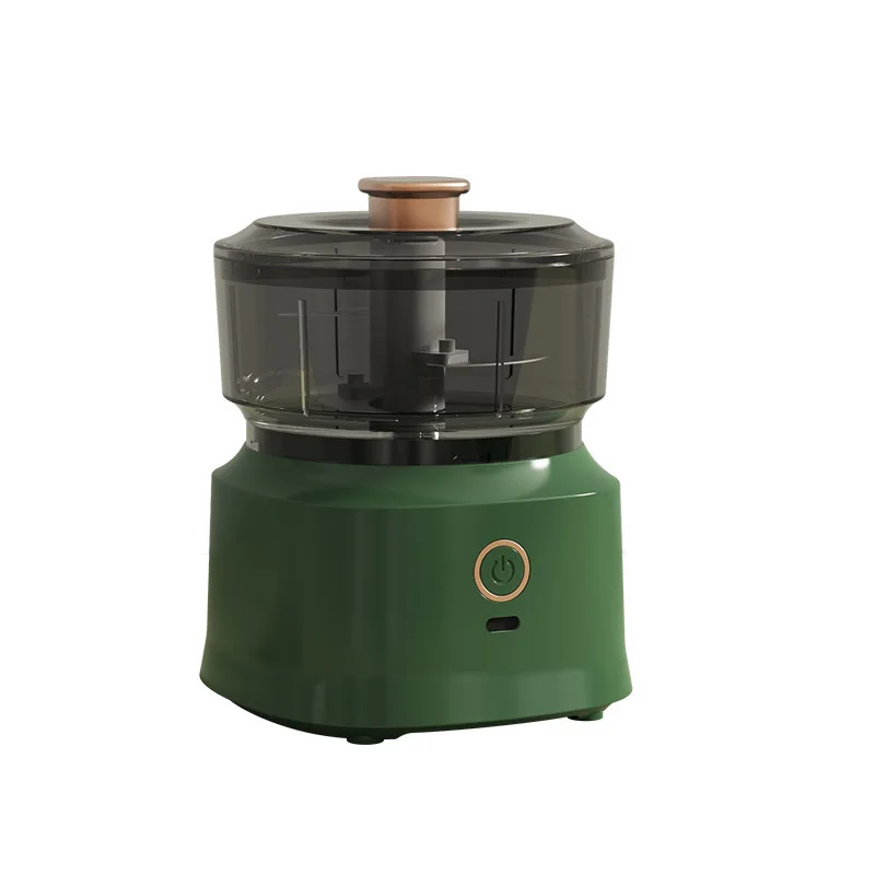 Mini hachoir électrique sans fil 350 ml, recharge USB, presse-ail, hachoir à viande, trancheuse à lé