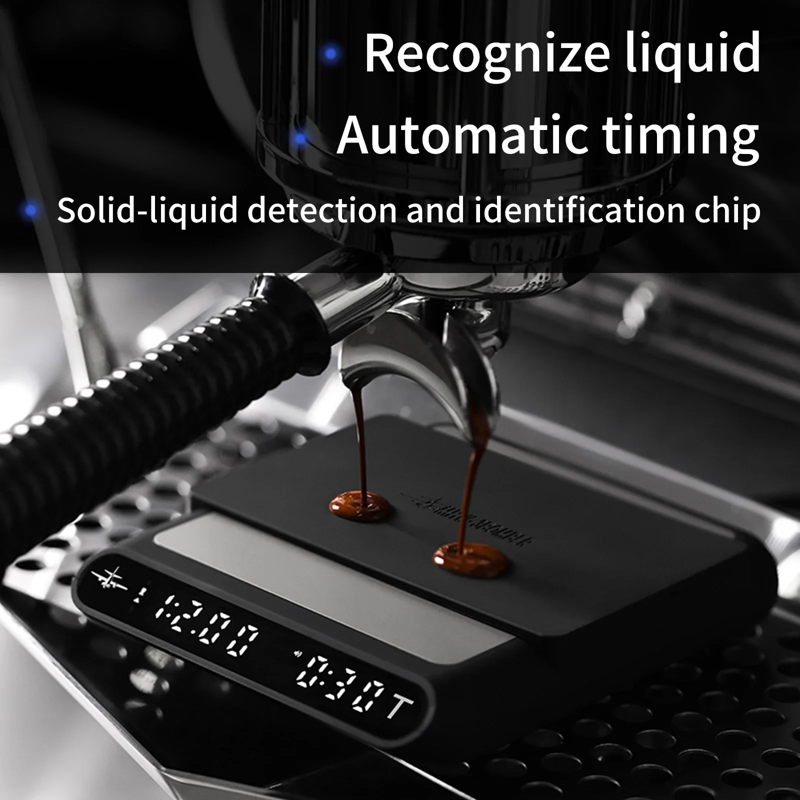 MHW-3BOMBER Smart Drip Espresso Balance à café avec minuterie automatique Chargement USB Balance éle