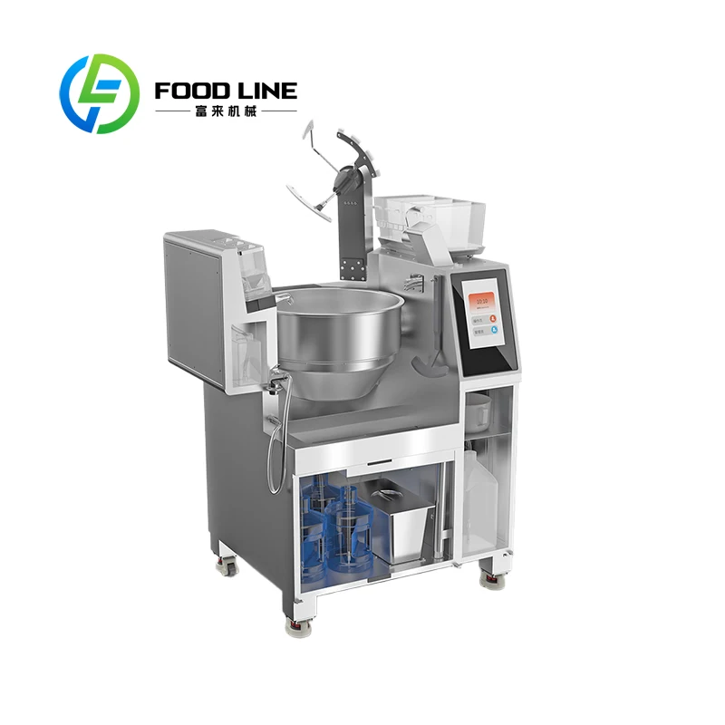 Robot de cuisine intelligent à température contrôlée automatique et personnalisable pour la cuisine