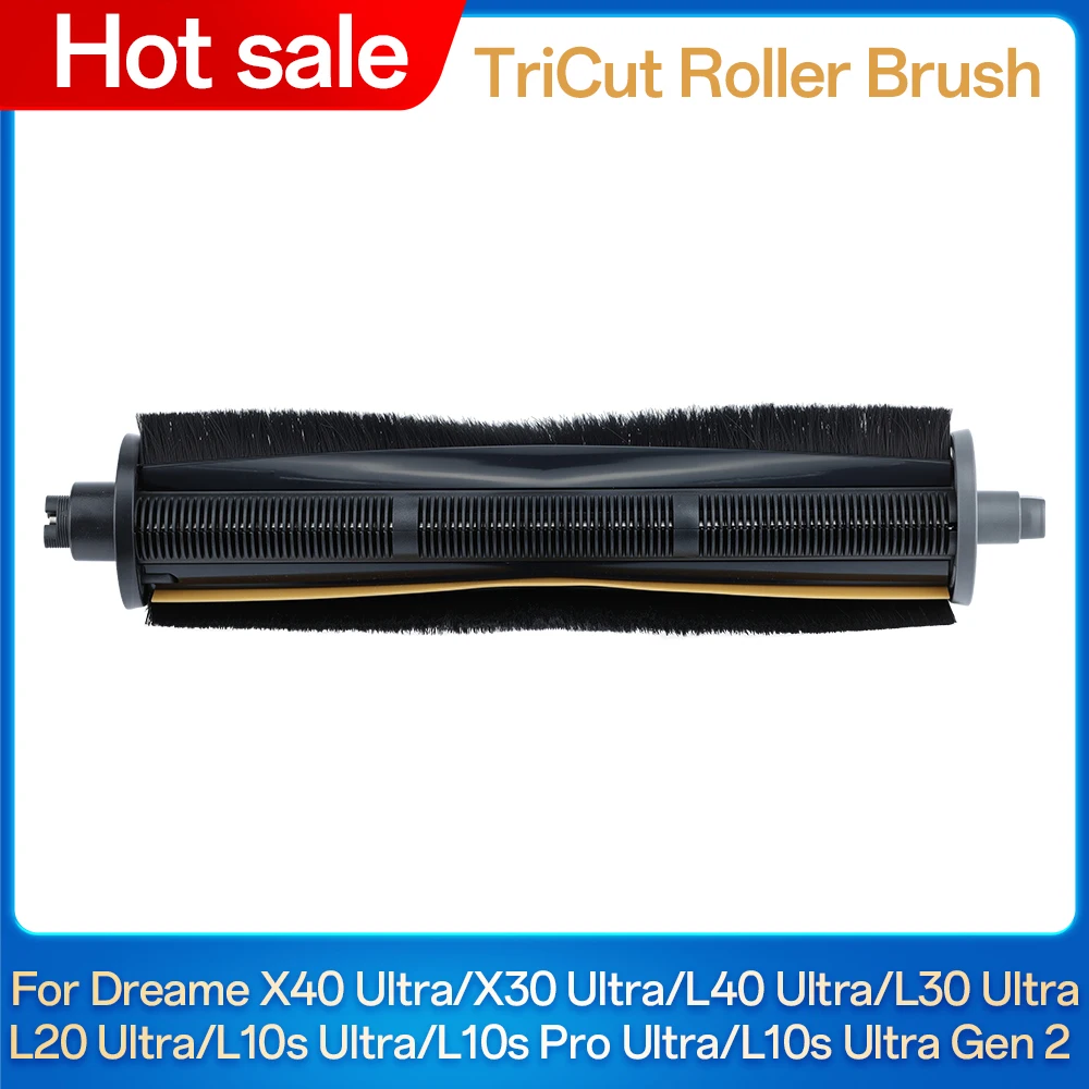Brosse TriCut pour Dreame X40 Ultra X30 Ultra L40 Ultra L30 Ultra L20 Ultra L10s, pièces de rechange