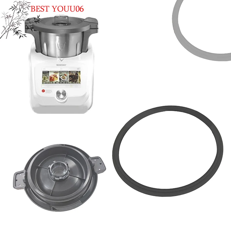 (YOUU06) Anneau d'étanchéité pour Silvercrest Monsieur Cuisine Connect & Smart Lid, joint en silicon