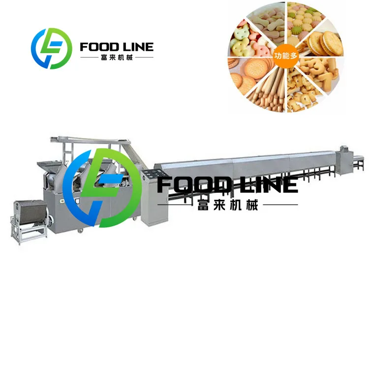 Machine de cuisson automatique pour biscuits, Sandwich, Machine de fabrication de biscuits, ligne de