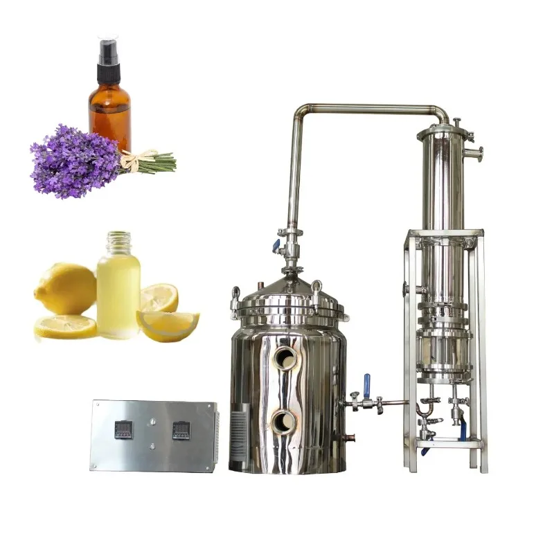 Extracteur d'huiles essentielles 10-50L, usage laboratoire, machine d'extraction sous vide pour plan