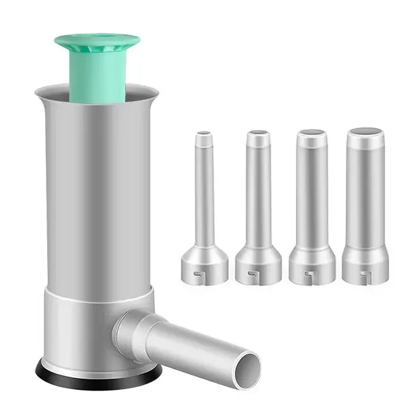 Machine de remplissage de saucisses avec 4 Tubes de farce, outil de remplissage de saucisses, Kit d'