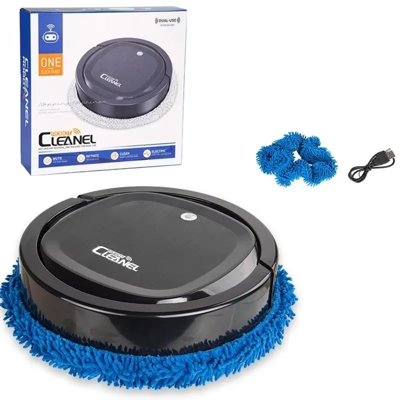 NOUVEAU Robot aspirateur intelligent et laveur, nettoyage à sec et humide, rechargeable, appareil él
