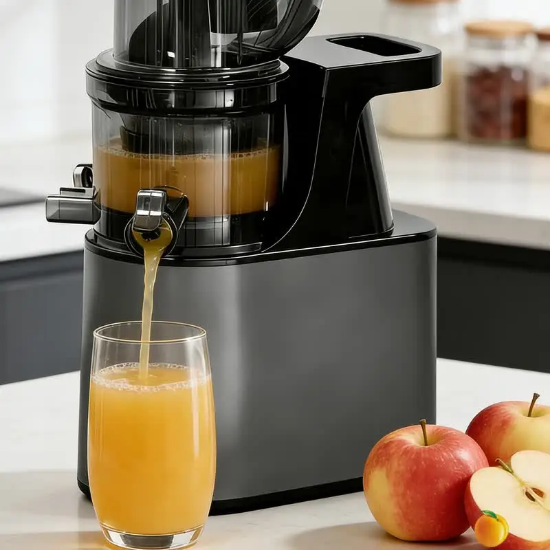 Extracteur de jus à froid commercial, presse-agrumes électrique 500W pour magasin de boissons, extra
