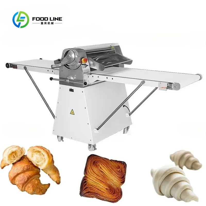 Laminoir à Pâte Électrique Professionnel Personnalisé pour Boulangerie, Pétrin et Machine à Pâte à P