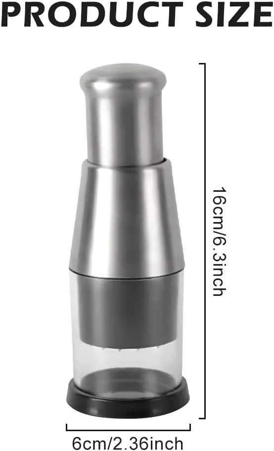 Hachoir pressé manuel, hachoir à aliments manuel, Mini presse-ail multifonctionnelle pour hacher l'a