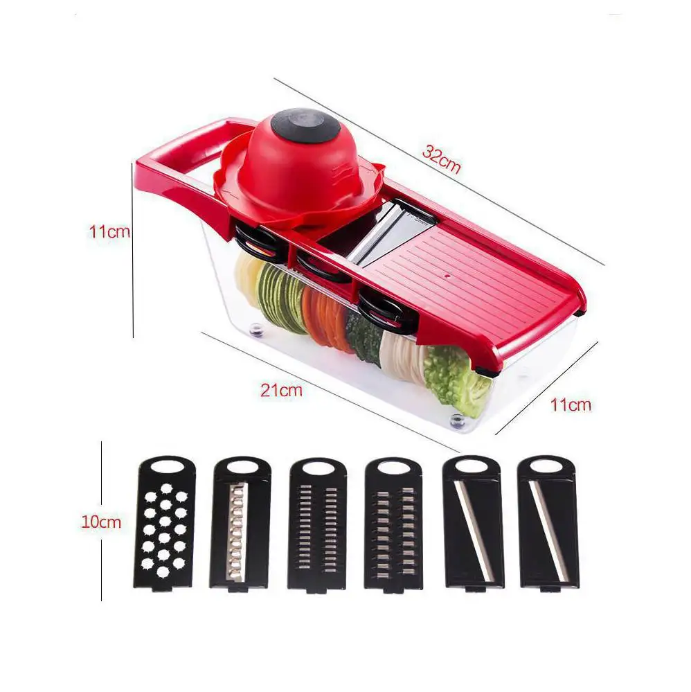 Hachoir manuel multifonctionnel, 22 pièces, accessoires de cuisine ménagers, trancheur d'oignon, cou