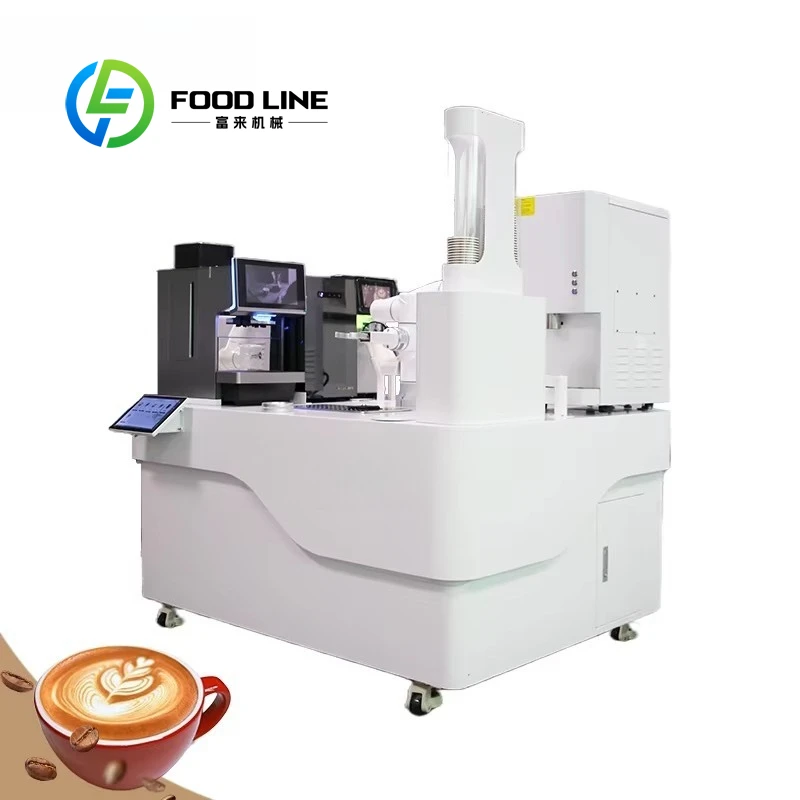 Machine à café automatique multifonctionnelle personnalisée avec fonction latte art pour les entrepr