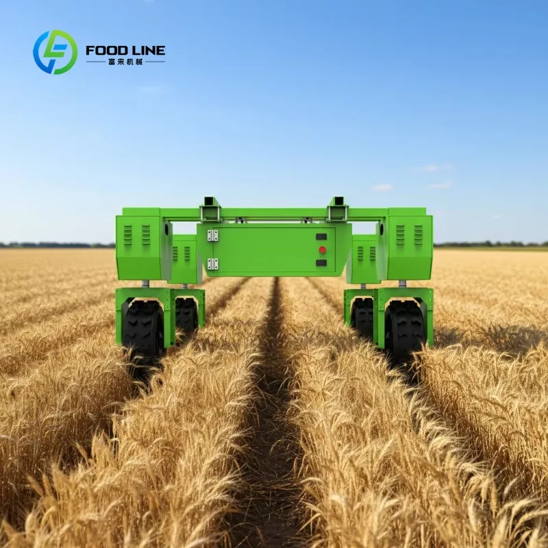 Robot agricole personnalisé pour la récolte, le semis et le désherbage au laser – Plateforme robotiq
