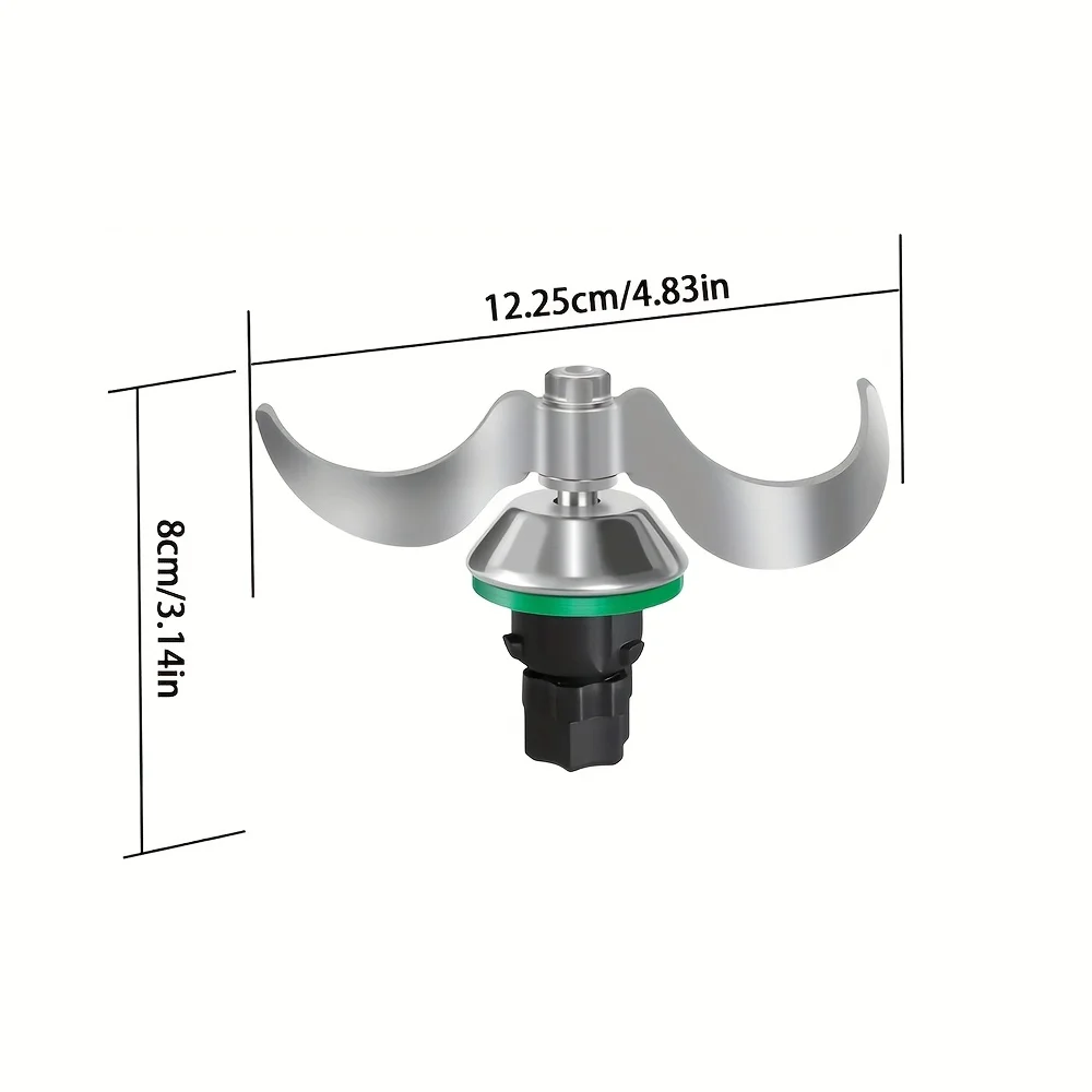 Couteau à pâte pour Thermomix TM6/TM5 - Lame de mélange de rechange. Compatible avec TM6/TM5, access