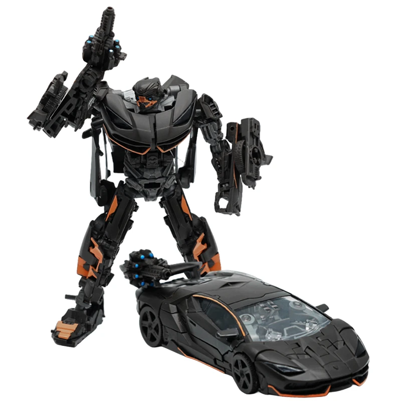Jouets de voiture transformables Hot Rod Robot, édition en alliage, figurine d'action anime, modèle