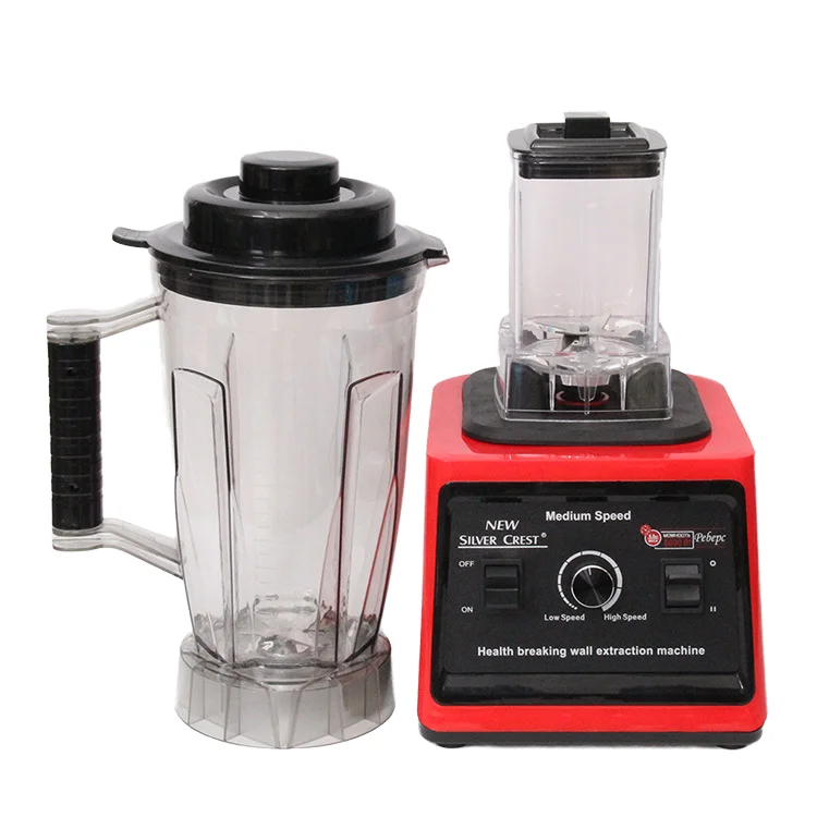 Blender commercial 8000W 3L, mixeur électrique haute puissance à 8 lames, robot culinaire 2 en 1 rob