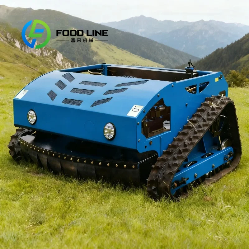 Livraison Gratuite Robot Tondeuse à Gazon Intelligent RC Télécommandé Mini Tracteur Robot à Rayon de