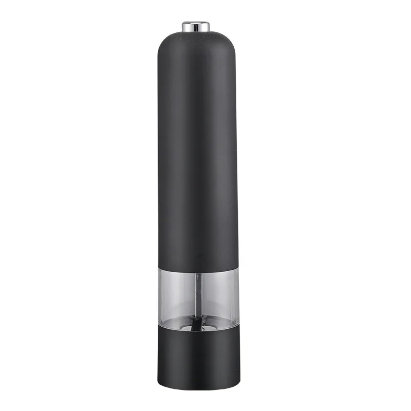 Ensemble de moulin à sel et à poivre électrique, opération à une main, moulin à épices en acier inox