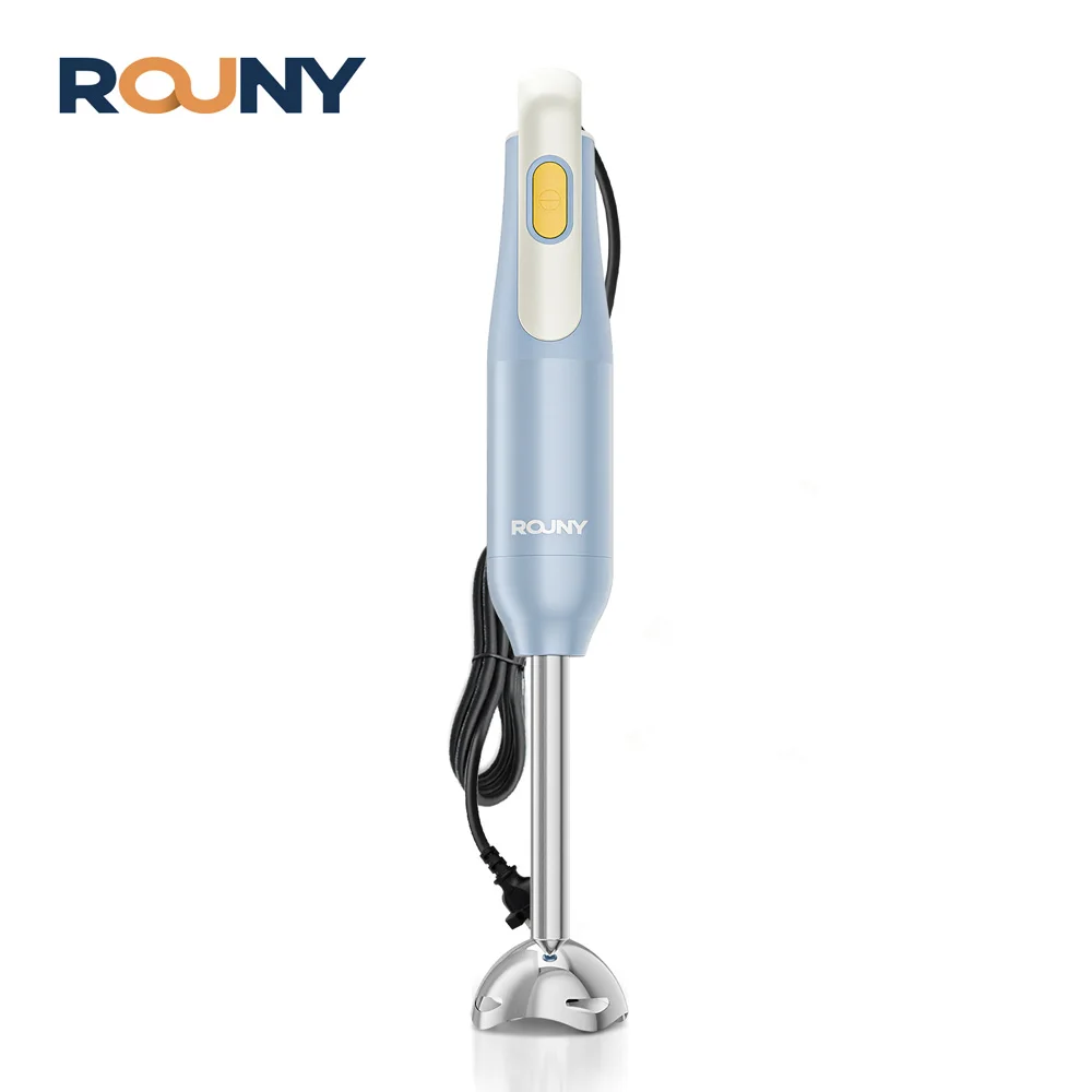 ROUNY – mélangeur à immersion portatif avec lames en acier inoxydable, pour mélanger les aliments da