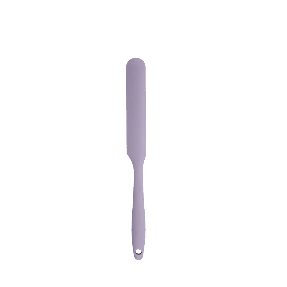 Grattoir à crème en Silicone de qualité alimentaire, spatule à gâteau longue tout-en-un, outil de cu