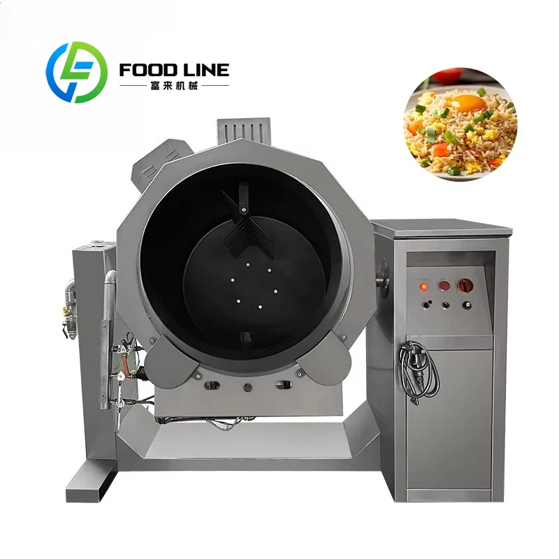 Robot de cuisson automatique intelligent personnalisé pour la préparation de plats sautés, équipemen