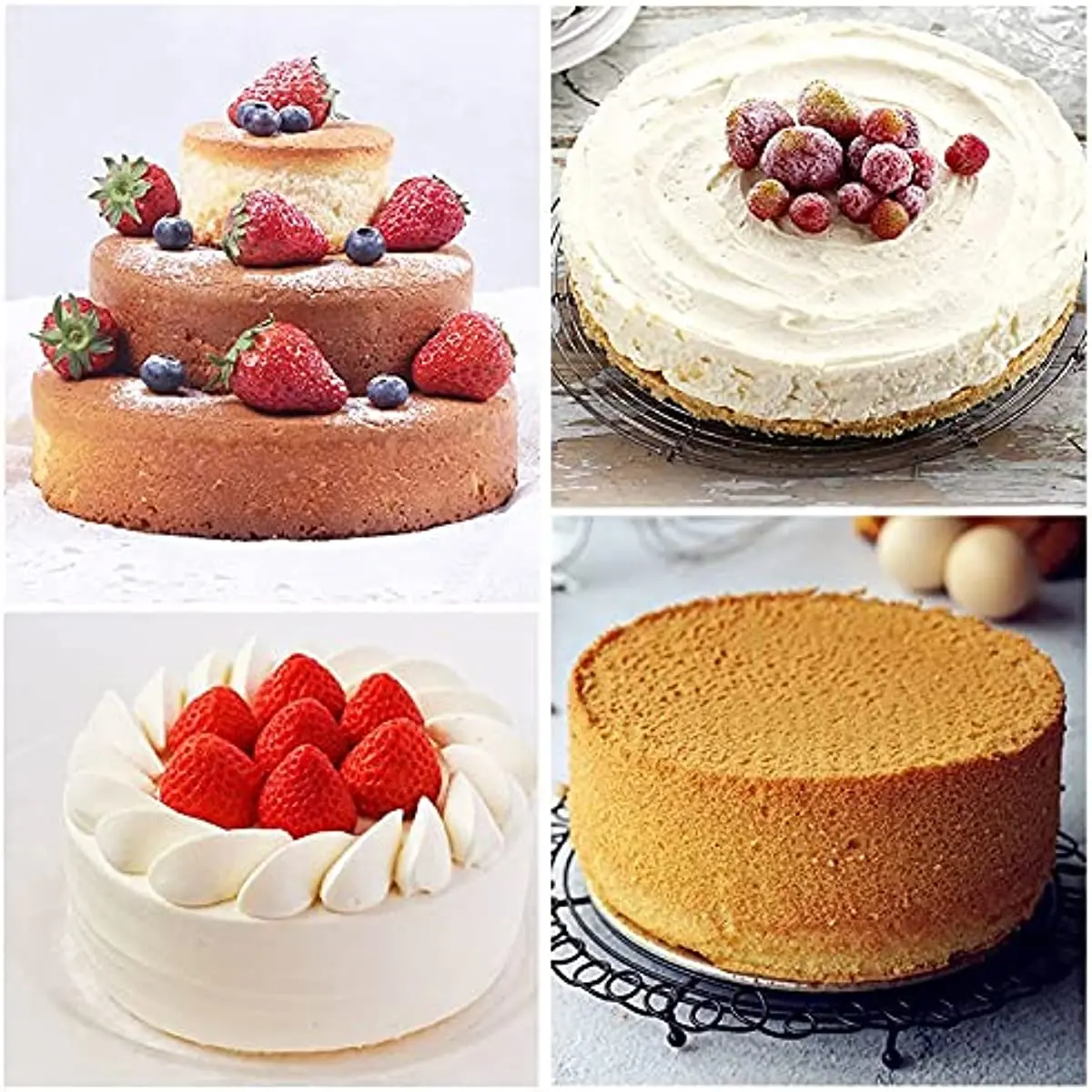 Moule rond en Silicone de forme ronde de 4, 6, 8, 10 pouces, petit gâteau, moule cylindrique pour Mo