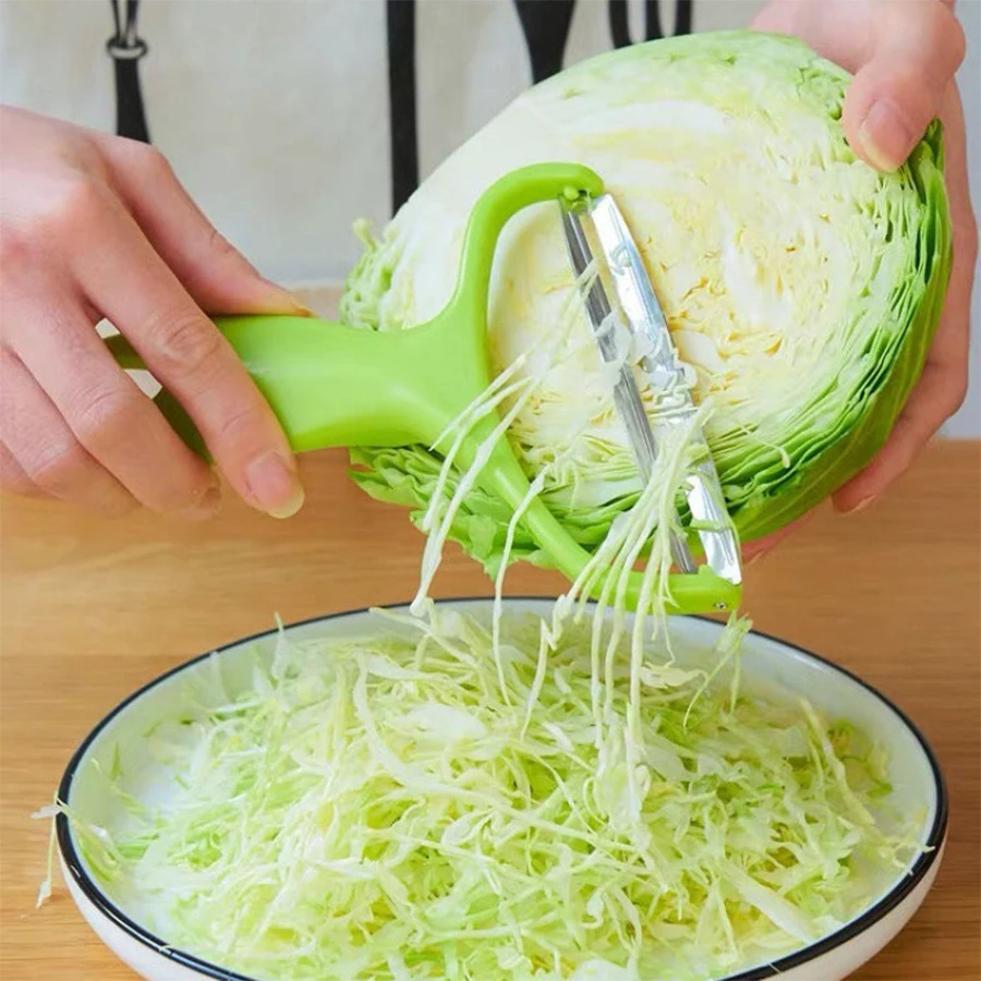 Broyeur de légumes multifonctionnel 3 pièces, bouche large, facile à découper les légumes, parfait p