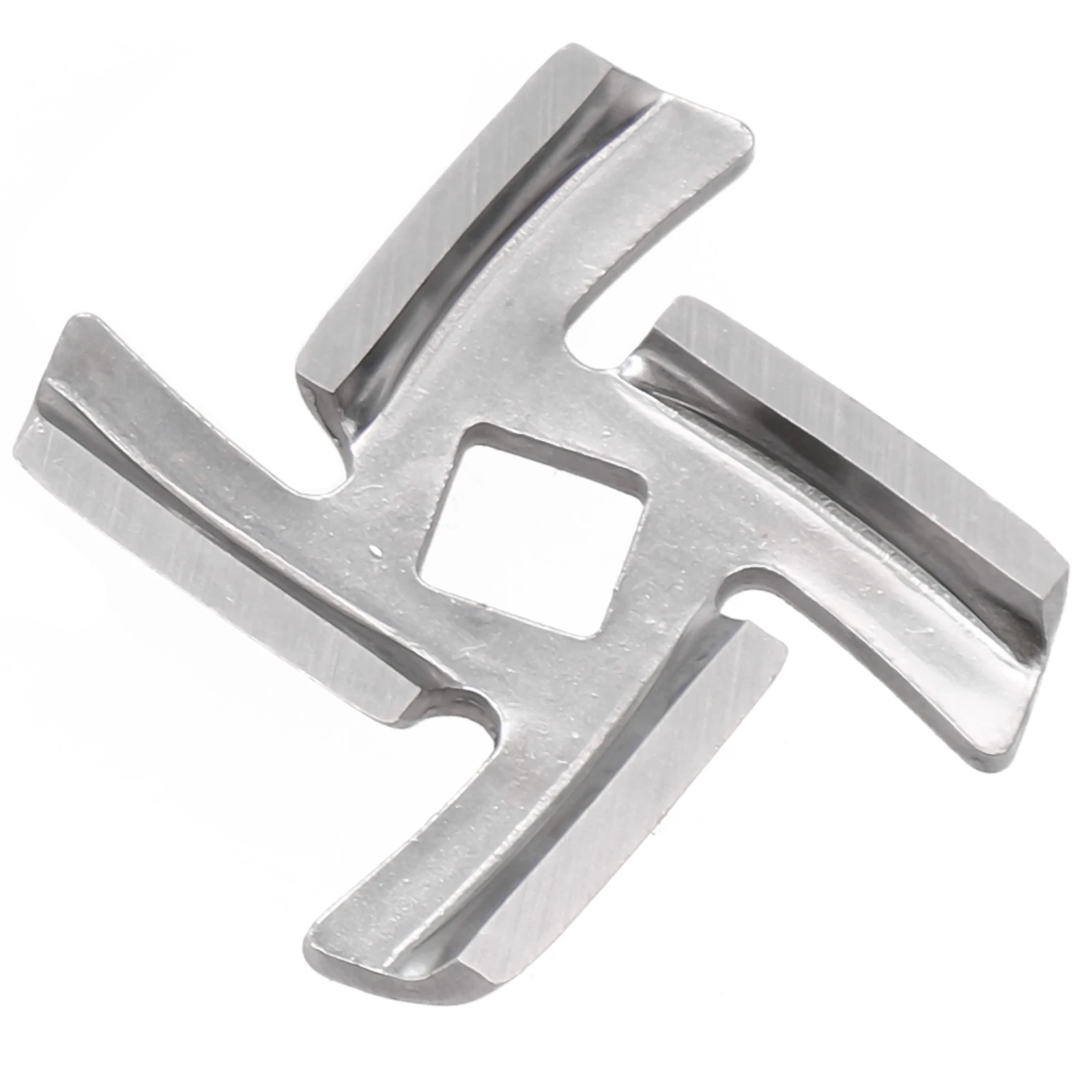Lame de hachoir à viande en acier inoxydable, trou intérieur de 8mm, pour hachoir à viande série MGB