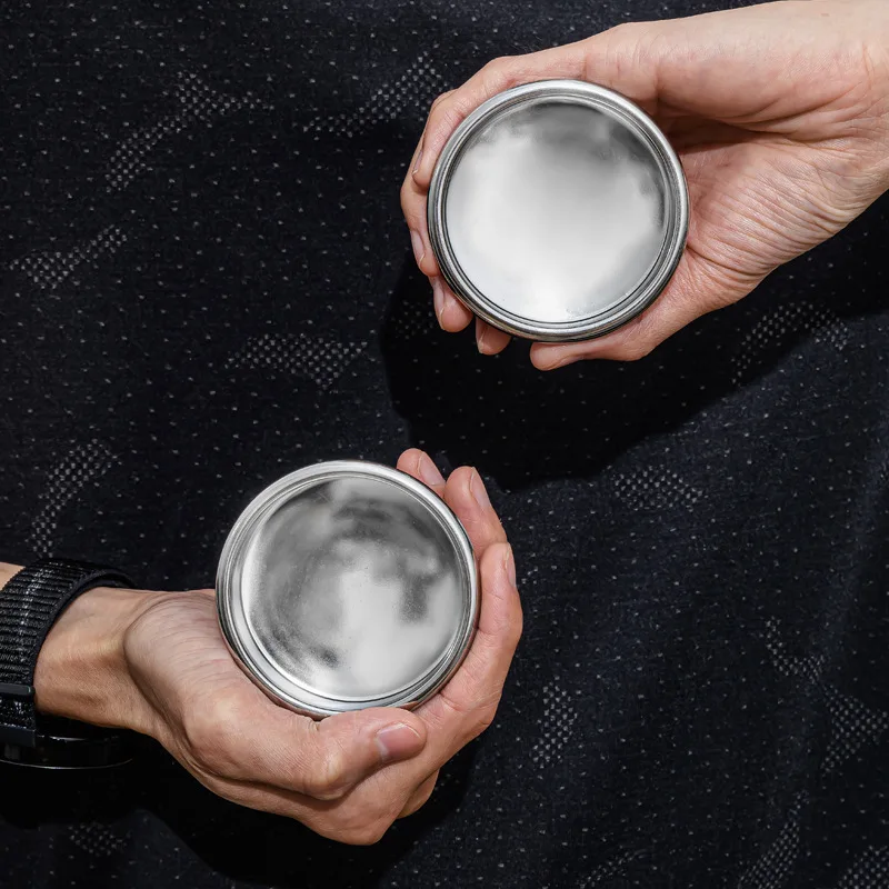Bol de nettoyage pour filtre à café en acier inoxydable 51mm 54mm 58mm, tasse de rinçage non poreuse