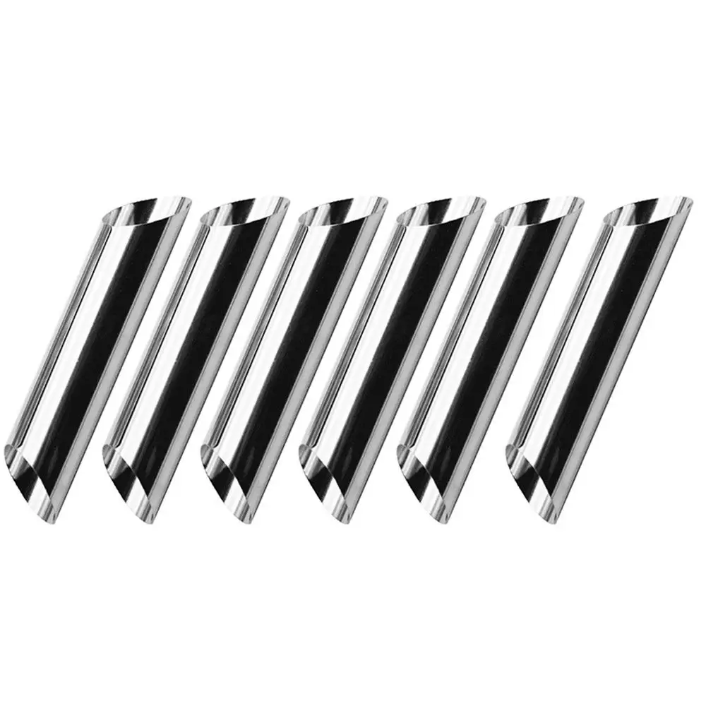 Rouleau de pâtisserie en acier inoxydable, formes de cannoli, gadget de cuisine, outil de cuisson, m