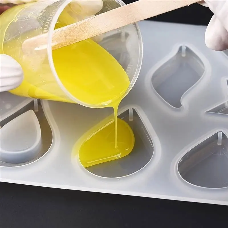 Gobelets de mélange de 100ml, récipient de liquide en plastique, bécher à échelle en résine époxy, g