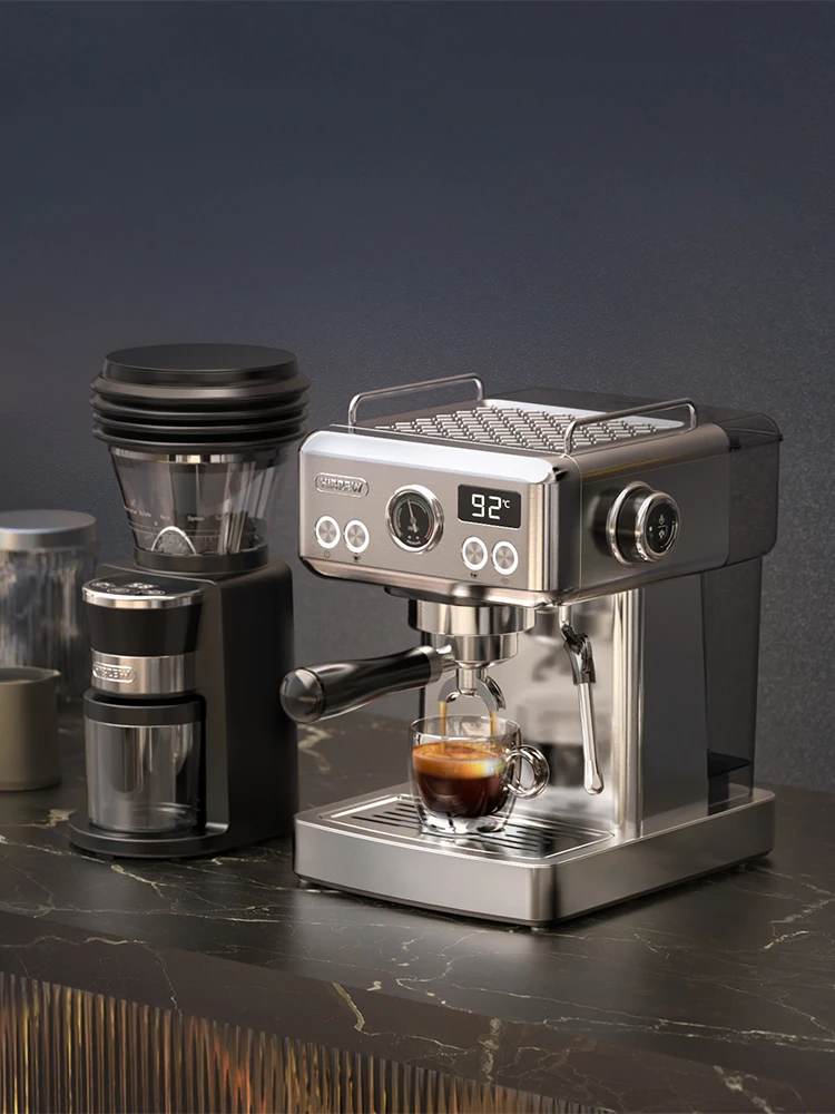 HiBREW moulin à café électrique automatique avec 31 vitesses pour expresso café américain verser sur
