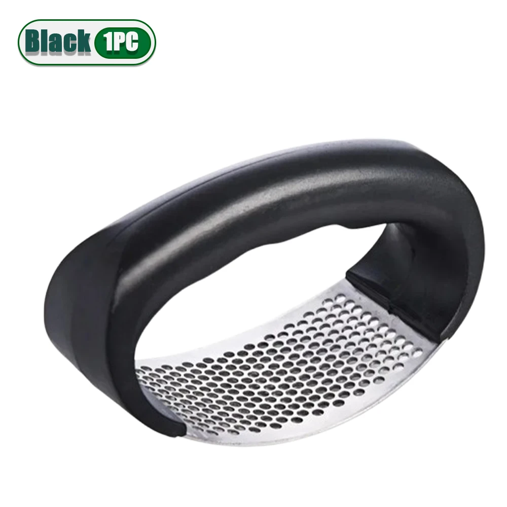 Hachoir à ail manuel en acier inoxydable durable, presse facile à nettoyer, gadget de cuisine pour l