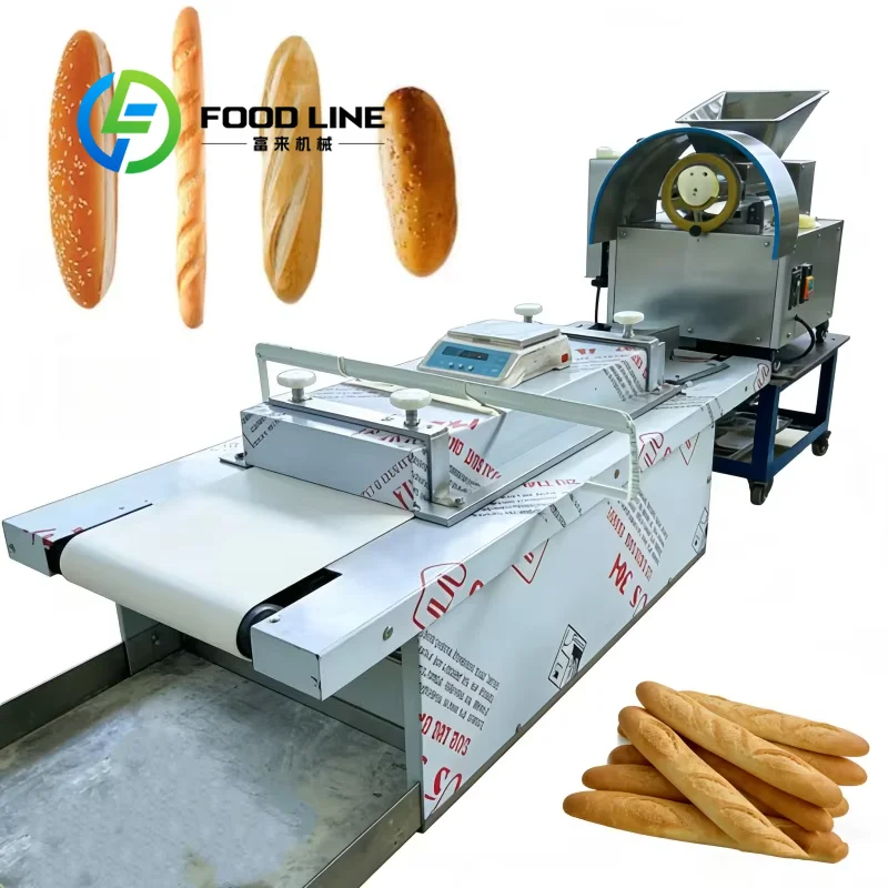 Machine à baguettes semi-automatique, utilisation facile, gain de temps pour les petites boulangerie