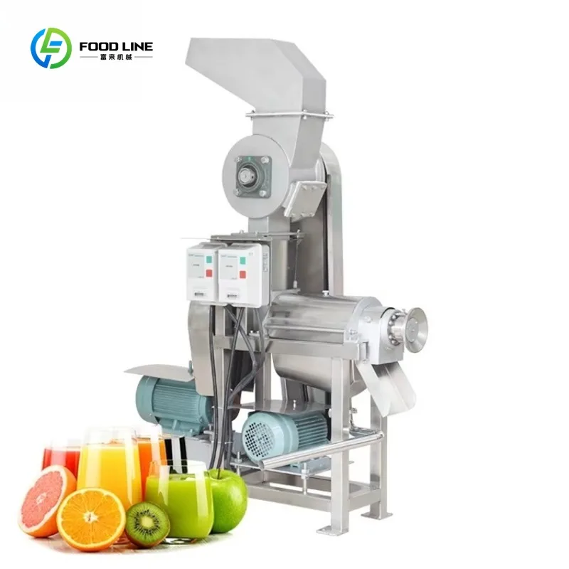 Extracteur de fruits et légumes à vis Commercial, Machine industrielle de fabrication de mangue et d